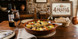 Bacalhoada Tradicional 🐟🥔🍅
